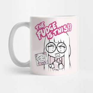 The Fudge Is This (Futaba) Mug